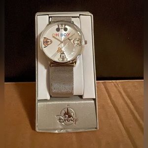 Disney Parks Mickey Mouse “Oh Boy” silver watch